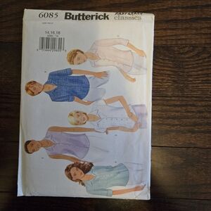 Women's Butterick Shirt pattern